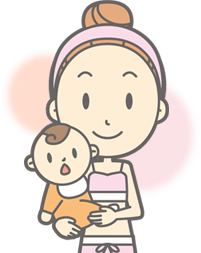 産後ダイエットに挑戦するママ