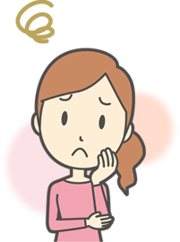 悩む女性